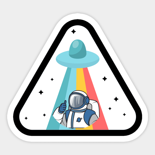 Space Travel Spaceman Going To Space Sticker by rjstyle7